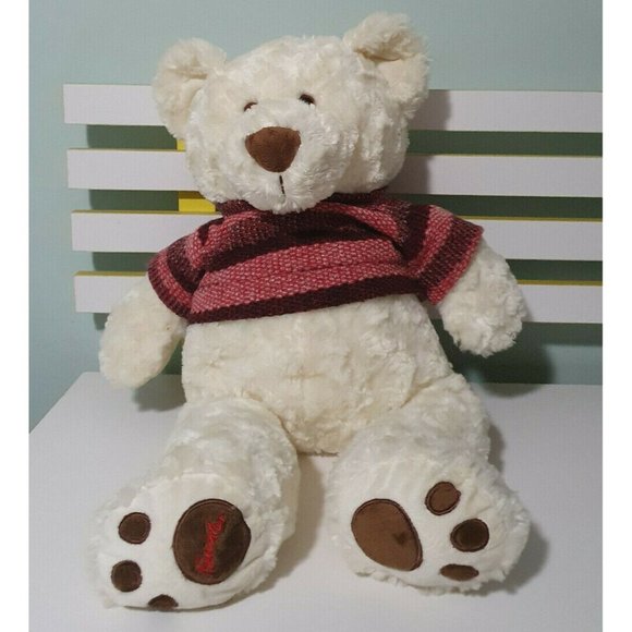 MYER Toys Myer Teddy Bear Baxter Stripey Jumper 5cm Promotional